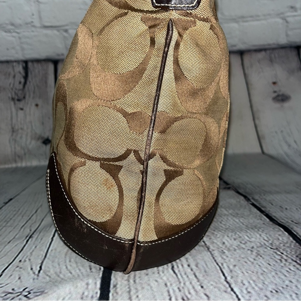 Vintage Y2K Coach Signature Large Hobo Bag - Picture 13 of 17
